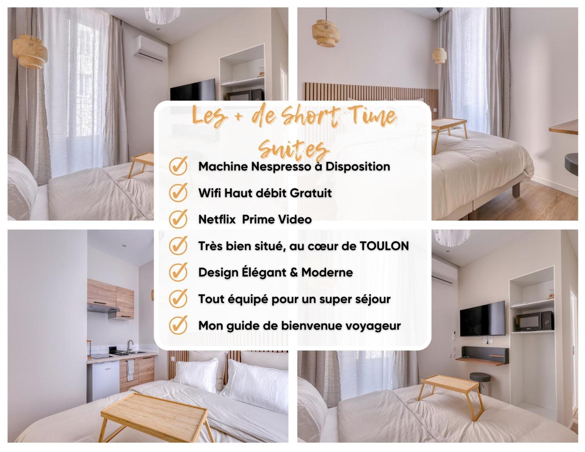 Short Time Suites Toulon Centre 3 "Le Spot" Check-In Auto Εξωτερικό φωτογραφία