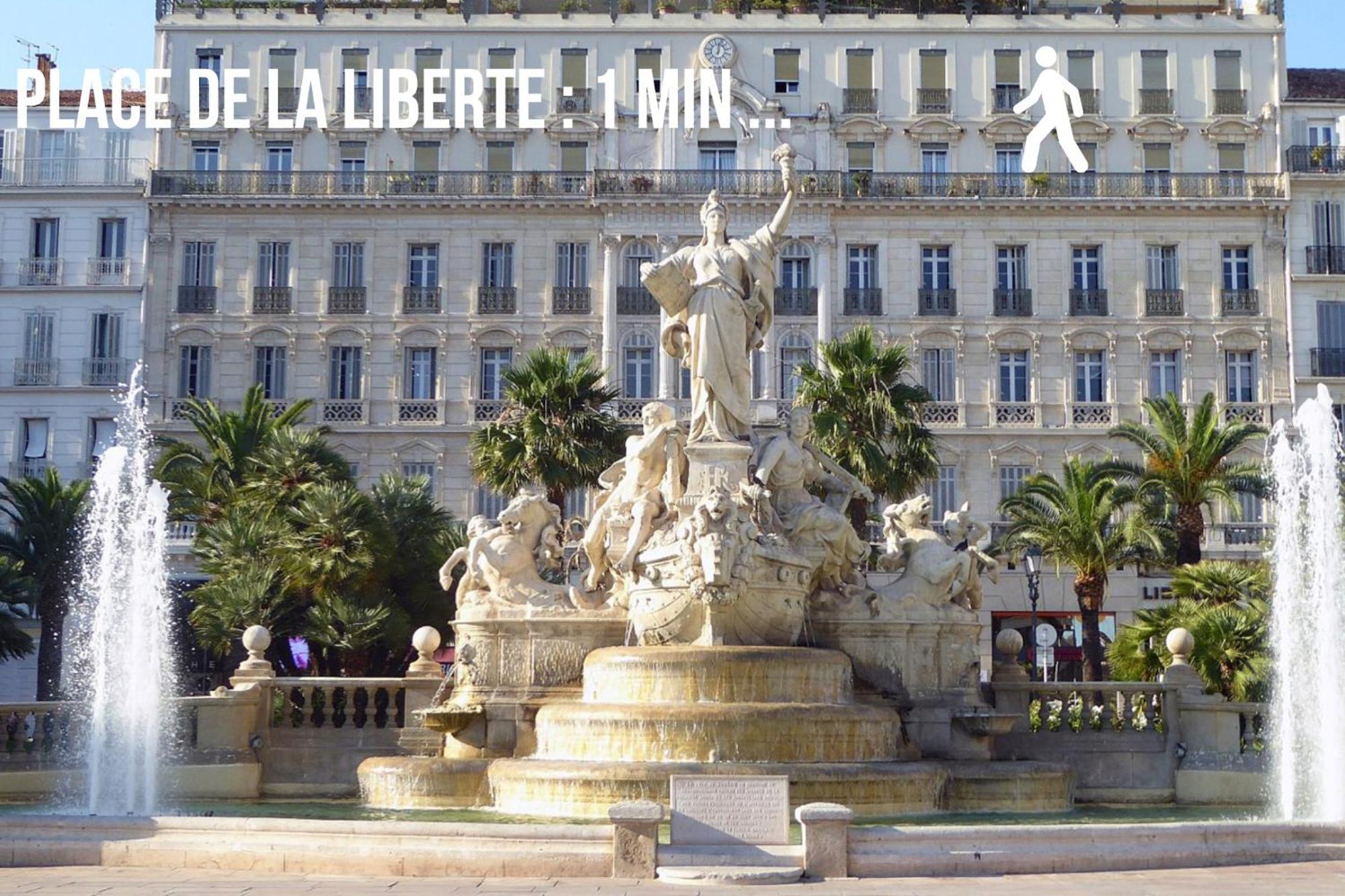Short Time Suites Toulon Centre 3 "Le Spot" Check-In Auto Εξωτερικό φωτογραφία